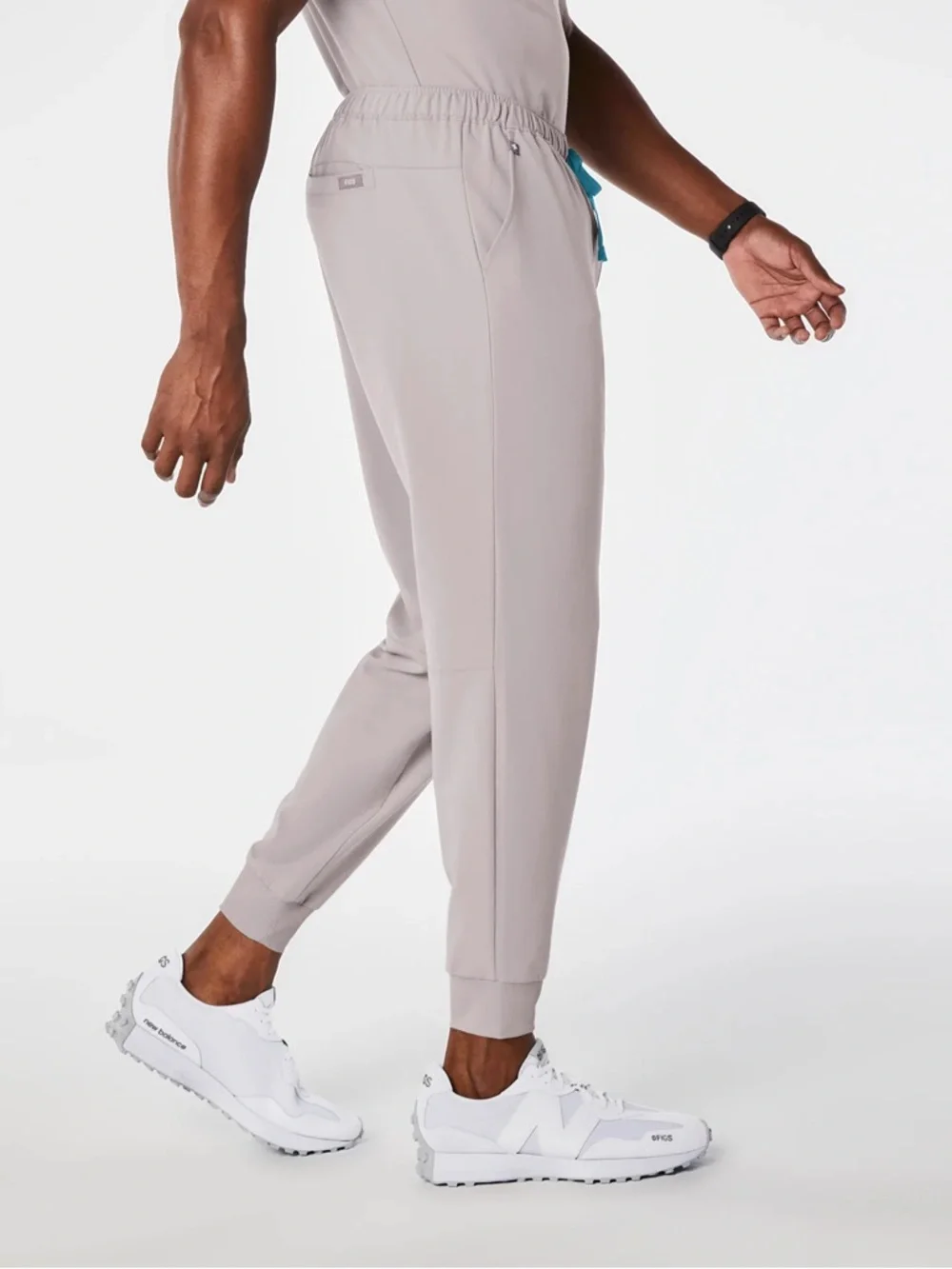 FIGS Tansen Jogger Scrub Pants Mens Medium Regular Gray NWT Sealed